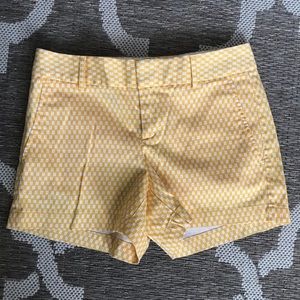 Banana Republic Yellow Shorts